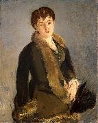 Edouard Manet, Isabelle Lemonnier le Chapeau a la Main